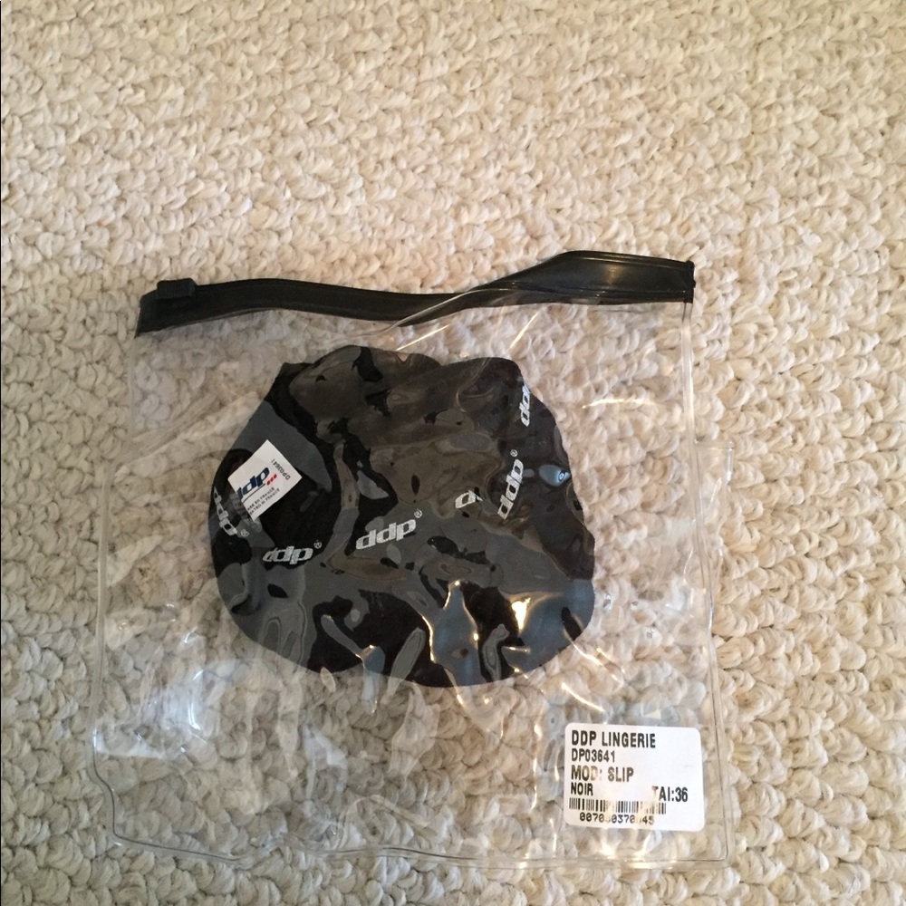 DDP panty NWT, folder black XS made in France